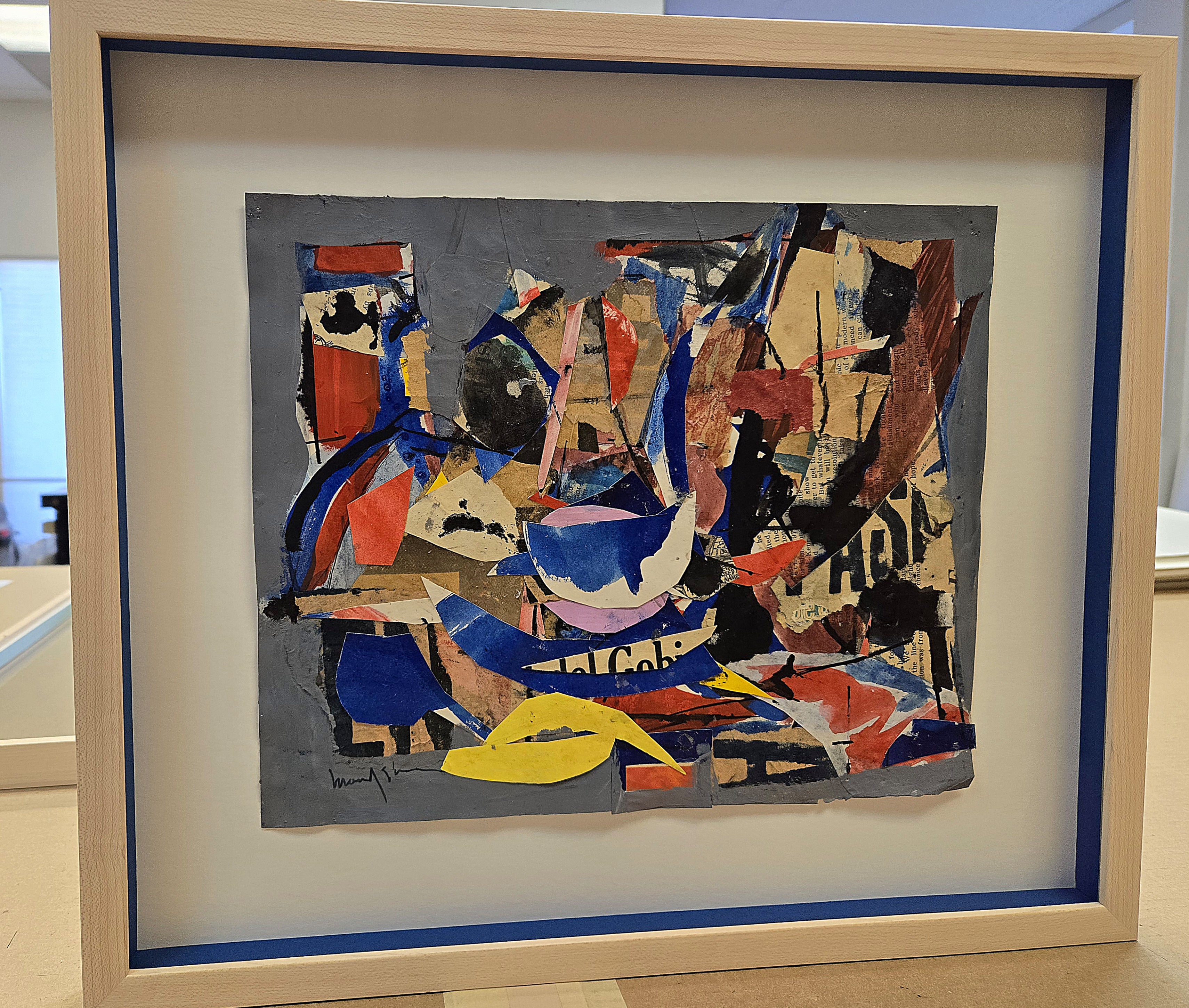 Museum-quality custom wooden frame example 2 featuring premium hardwood and professional craftsmanship from 505 Custom Framing in Santa Fe