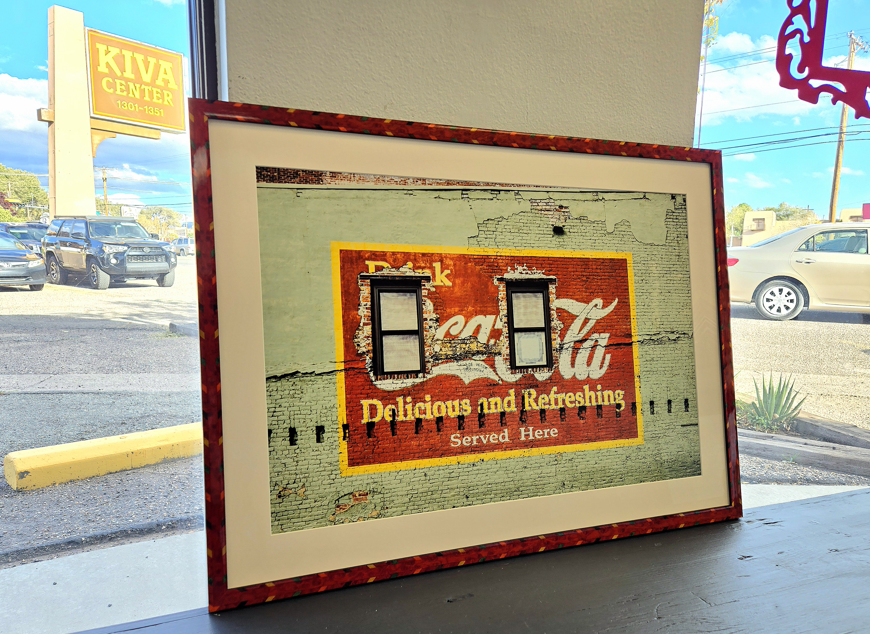 Museum-quality custom wooden frame example 5 featuring premium hardwood and professional craftsmanship from 505 Custom Framing in Santa Fe